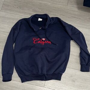 Navy Blue Calgary Sweater
